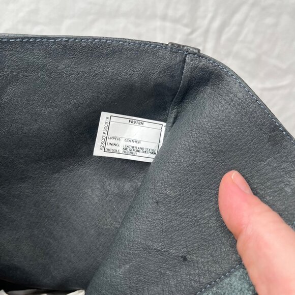 Ugg Womens 7 Cosima Black Leather Knee-High Studded Boots Full Zip 1001615 - Picture 12 of 13